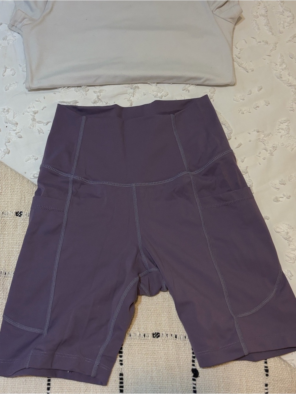 No name brand purple shorts